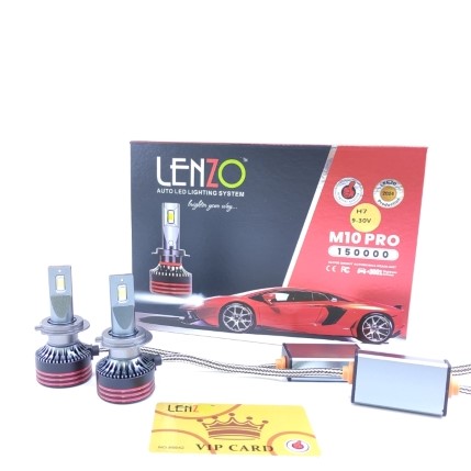 هدلایت m10 pro redcar لنزو